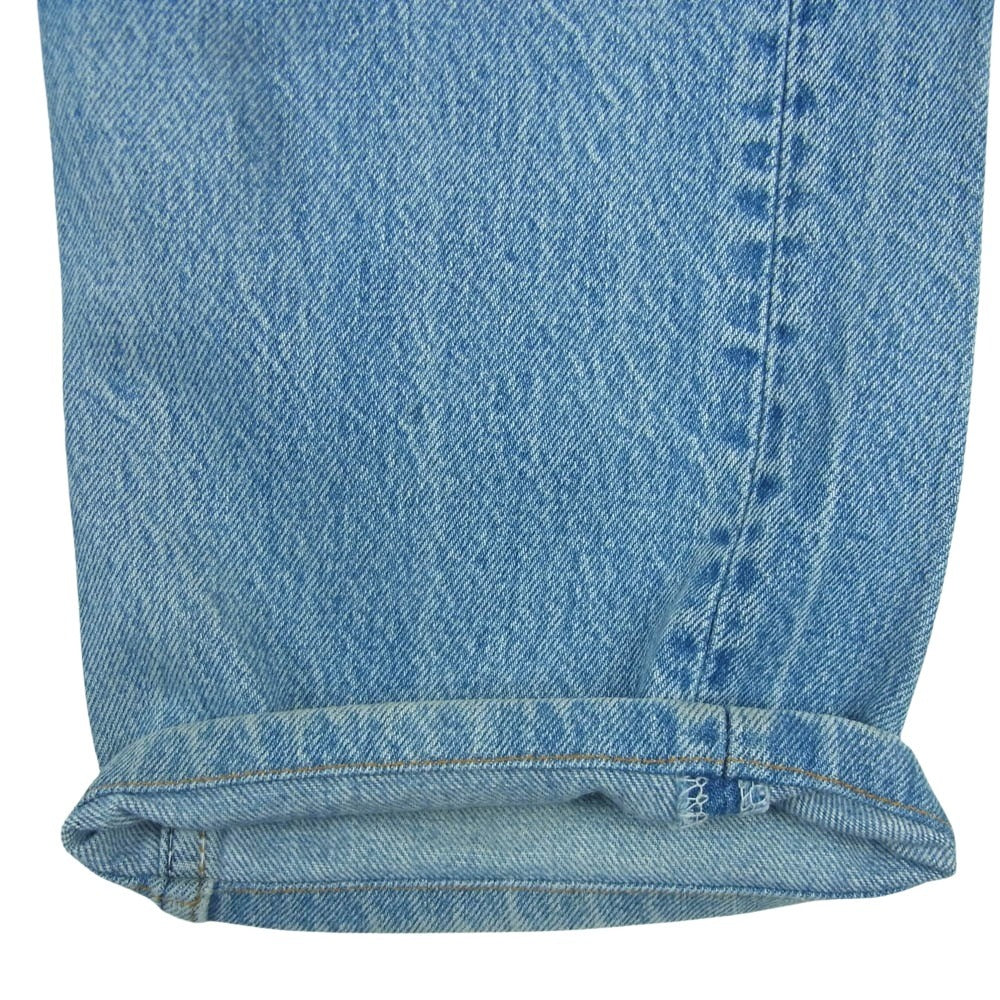 Levi's リーバイス 501 スモールe 裏ボタン520 エルパソ工場 USA製 パッチ欠品 デニム パンツ インディゴブルー系 W32 L40【中古】