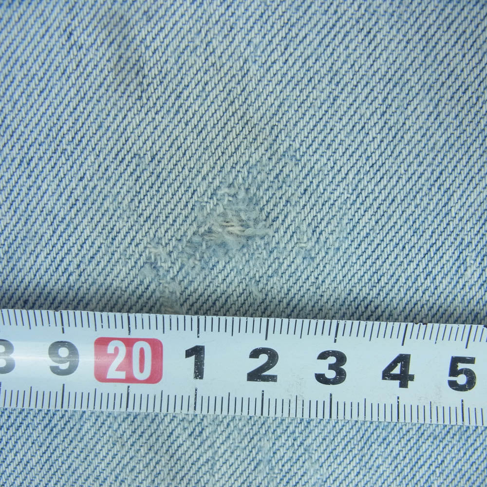Levi's リーバイス 501 スモールe 裏ボタン520 エルパソ工場 USA製 パッチ欠品 デニム パンツ インディゴブルー系 W32 L40【中古】