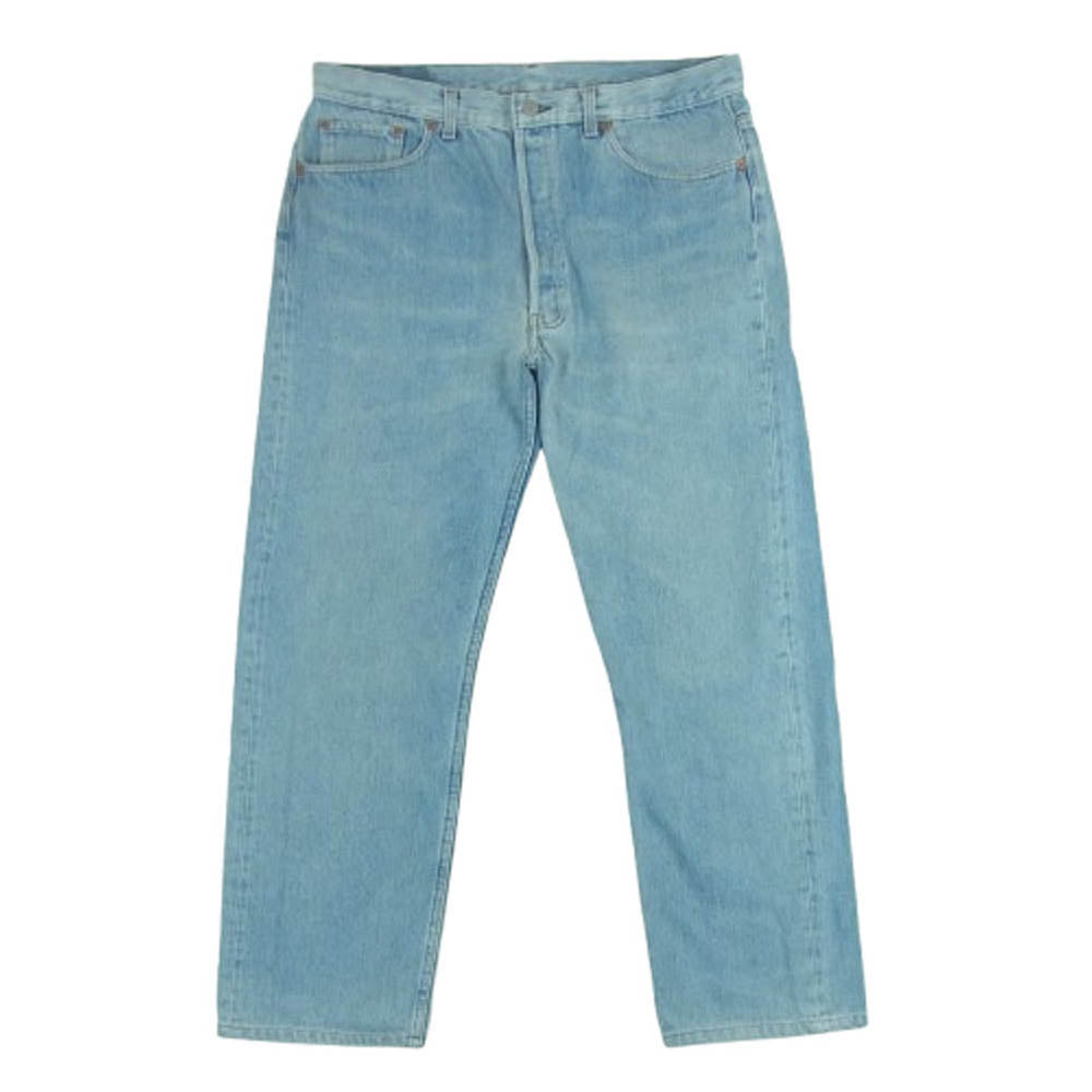 Levi's リーバイス 501 スモールe ボタン裏555 バレンシア工場製 90s デニム パンツ インディゴブルー系 W38 L36【中古】