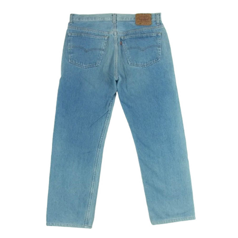 Levi's リーバイス 501 スモールe ボタン裏555 バレンシア工場製 90s デニム パンツ インディゴブルー系 W38 L36【中古】