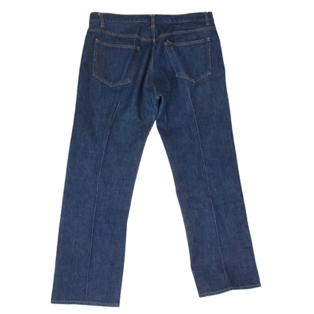 A.P.C. アーペーセー センター プレス ボタンフライ デニム パンツ ジーンズ インディゴブルー系 33【中古】