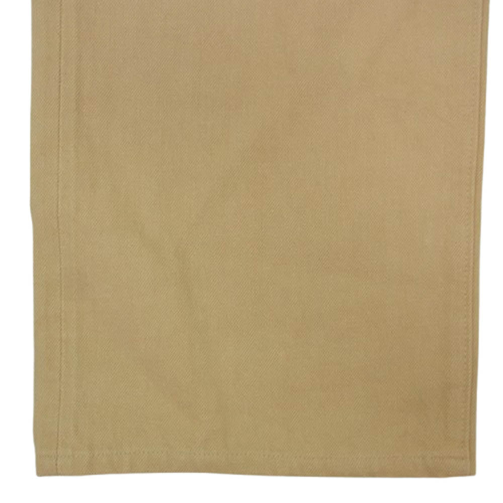 Yohji Yamamoto POUR HOMME ヨウジヤマモトプールオム HE-P63-010 女優期 ボタンフライ コットンデニム パンツ ベージュ系 32【中古】