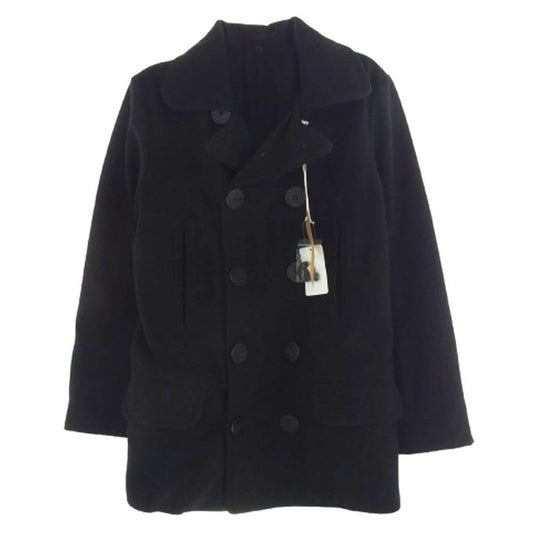 WAIPER ワイパー WP74 米軍 1910’s U.S.NAVY 13STAR メルトン ピーコート ブラック系 36【中古】