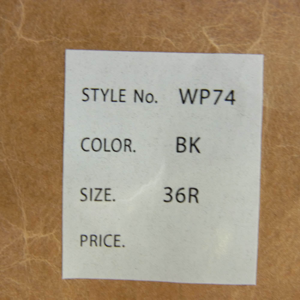 WAIPER ワイパー WP74 米軍 1910’s U.S.NAVY 13STAR メルトン ピーコート ブラック系 36【中古】