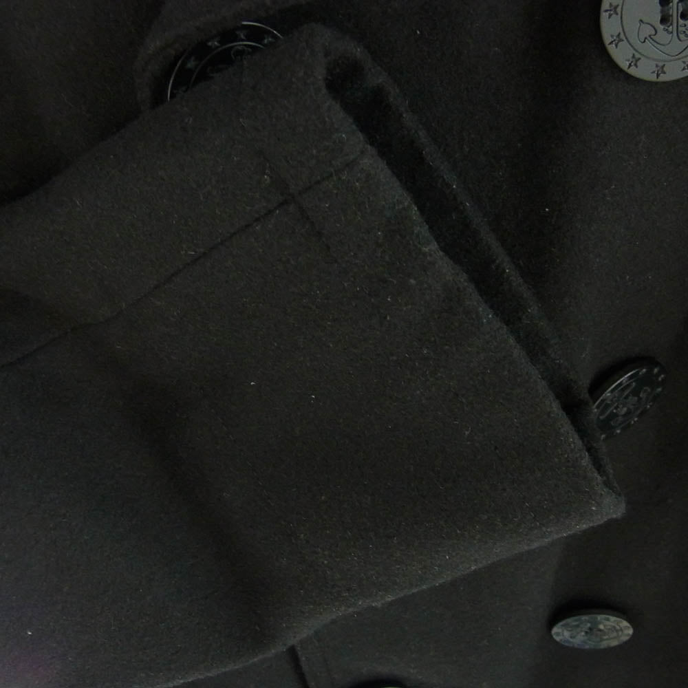 WAIPER ワイパー WP74 米軍 1910’s U.S.NAVY 13STAR メルトン ピーコート ブラック系 36【中古】