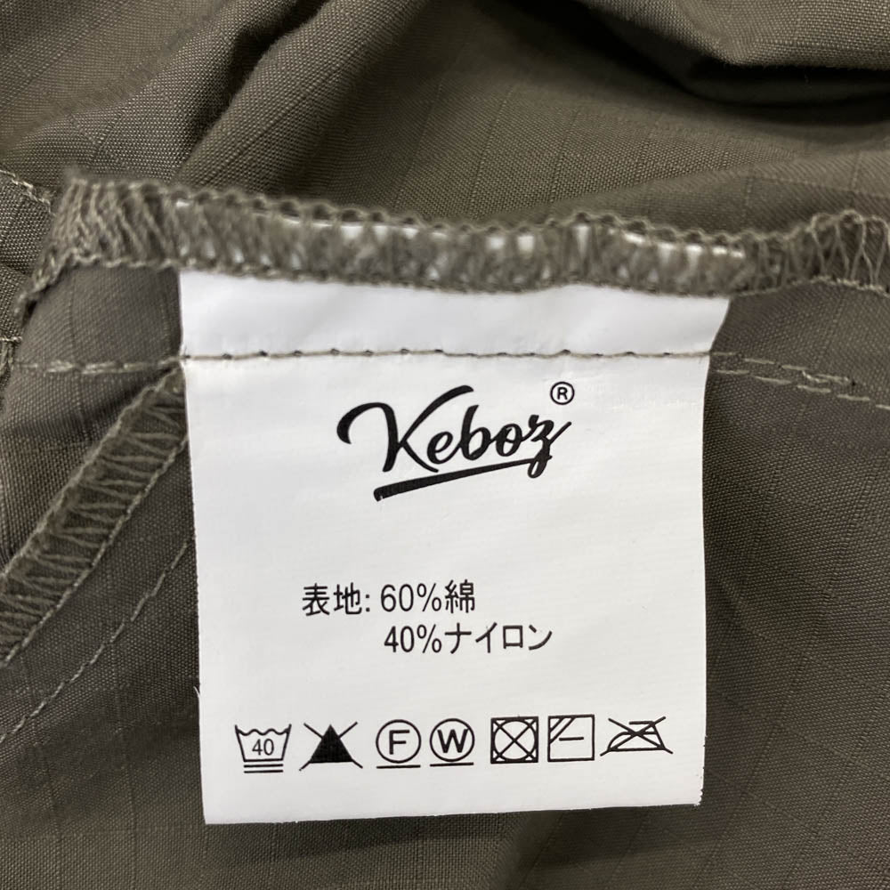 ケボズ 半袖 シャツ ブラウン系 L【中古】