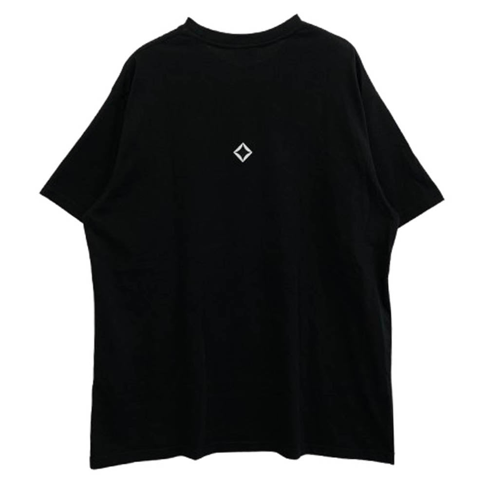 FRAGMENT DESIGN フラグメントデザイン × Helinox ヘリノックス ロゴプリント 半袖 Tシャツ ブラック系 L【中古】