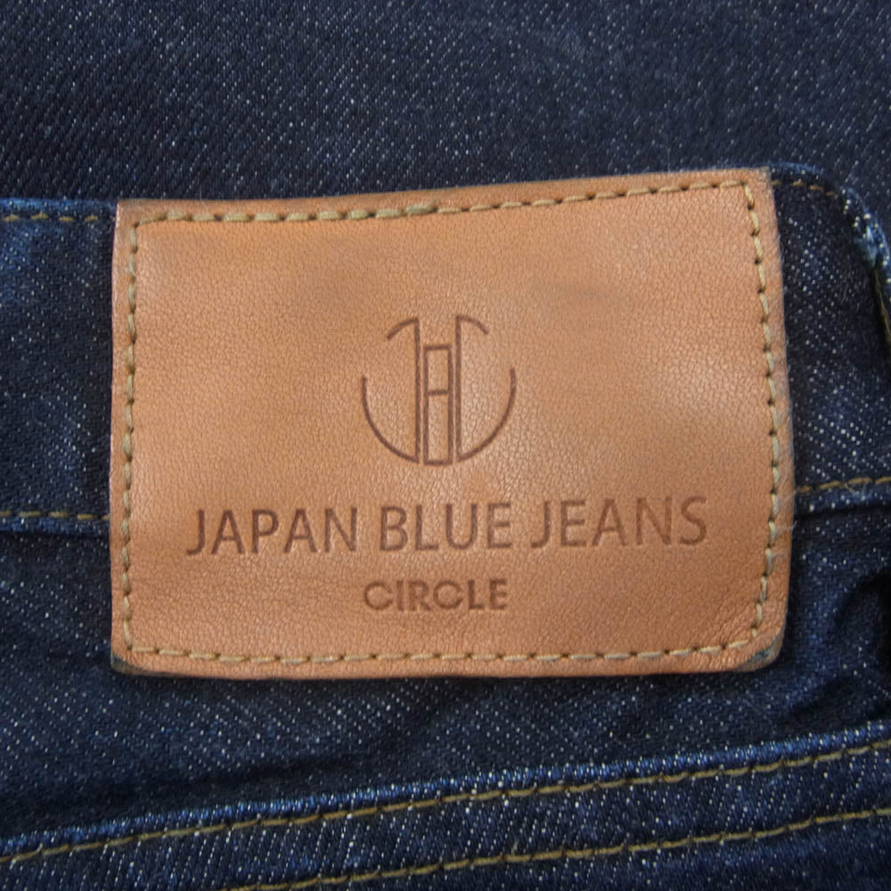 JAPAN BLUE JEANS ジャパンブルージーンズ J405 CIRCLE クラシック ストレート 12.5oz ストレッチ セルビッチ ジーンズ デニムパンツ インディゴブルー系 33【中古】