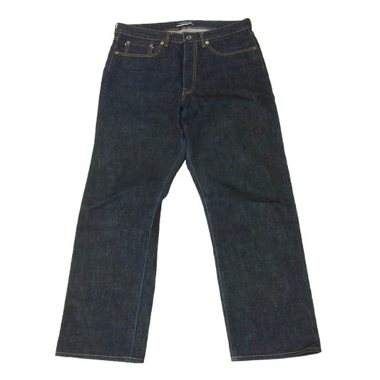 JAPAN BLUE JEANS ジャパンブルージーンズ JBJE15013A J501 ルーズモデル 14.8oz ハードデニム セルヴィッチ デニム パンツ インディゴブルー系 33【中古】