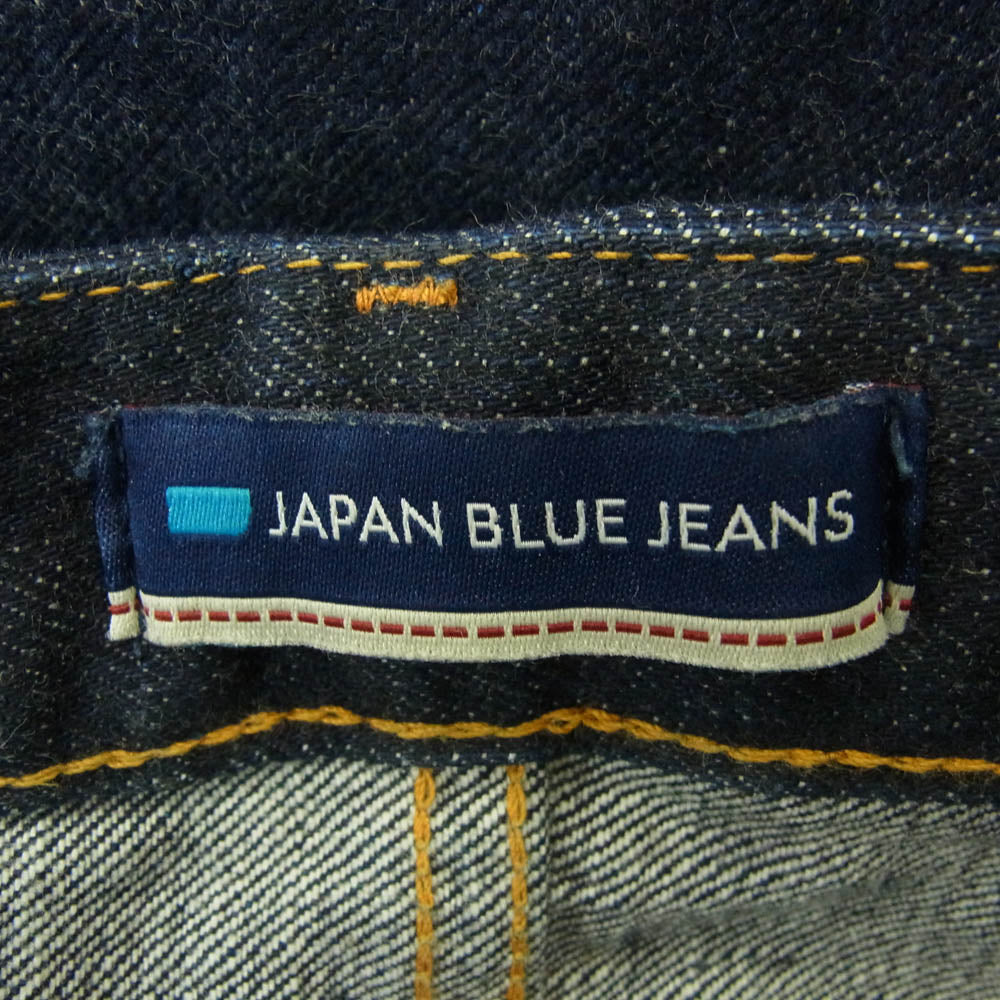 JAPAN BLUE JEANS ジャパンブルージーンズ JBJE15013A J501 ルーズモデル 14.8oz ハードデニム セルヴィッチ デニム パンツ インディゴブルー系 33【中古】
