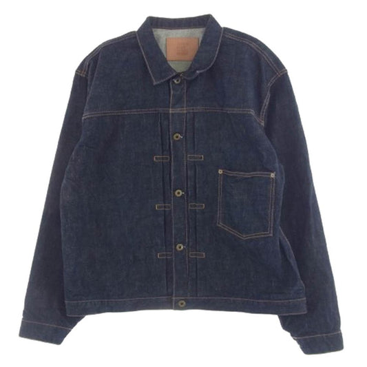 JAPAN BLUE JEANS ジャパンブルージーンズ JBOT11013A 1stタイプ 14.8oz Classic クラシック デニムジャケット インディゴブルー系 44【美品】【中古】