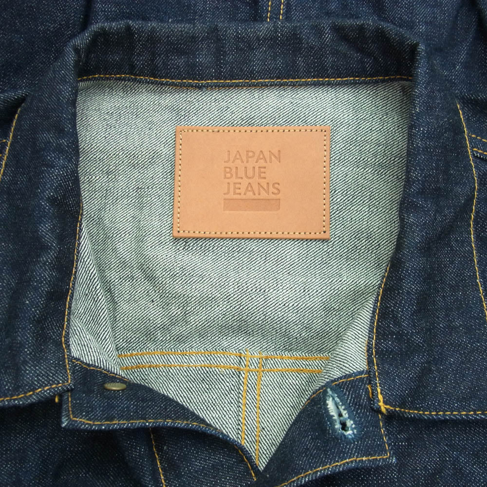 JAPAN BLUE JEANS ジャパンブルージーンズ JBOT11013A 1stタイプ 14.8oz Classic クラシック デニムジャケット インディゴブルー系 44【美品】【中古】