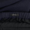 COMOLI コモリ 22AW W03-03006 リファインウール ドローストリング イージー パンツ ダークネイビー系 3【中古】