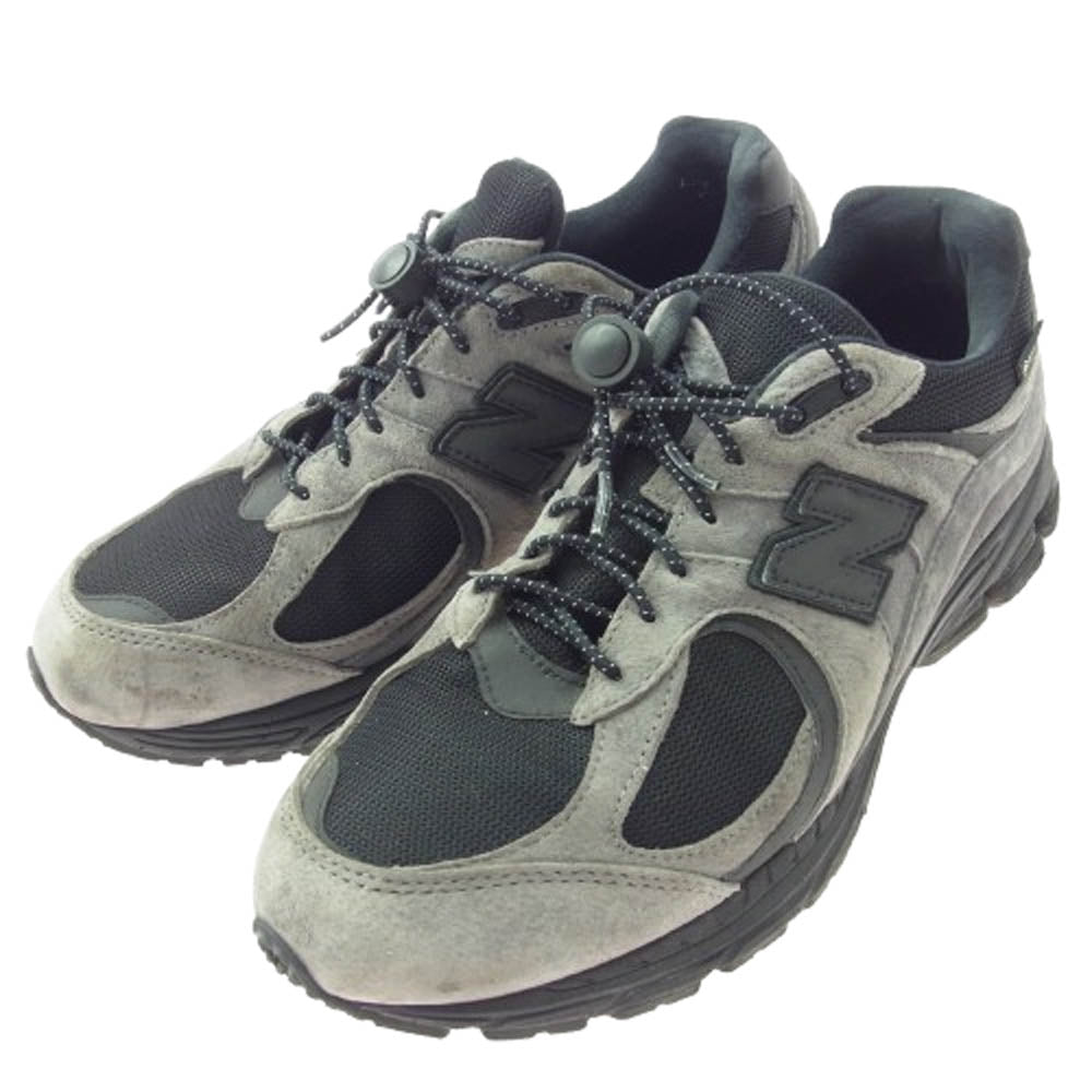 NEW BALANCE ニューバランス M2002RXZ ×JJJJound ジョウンド 2002R GORE-TEX Charcoal 2002R ゴアテックス ローカット スニーカー ダークグレー系 27cm【中古】