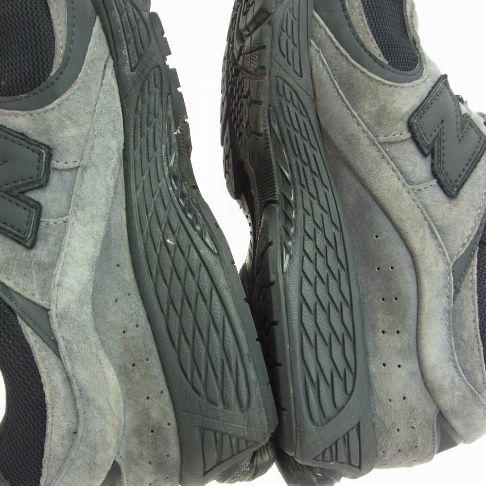 NEW BALANCE ニューバランス M2002RXZ ×JJJJound ジョウンド 2002R GORE-TEX Charcoal 2002R ゴアテックス ローカット スニーカー ダークグレー系 27cm【中古】