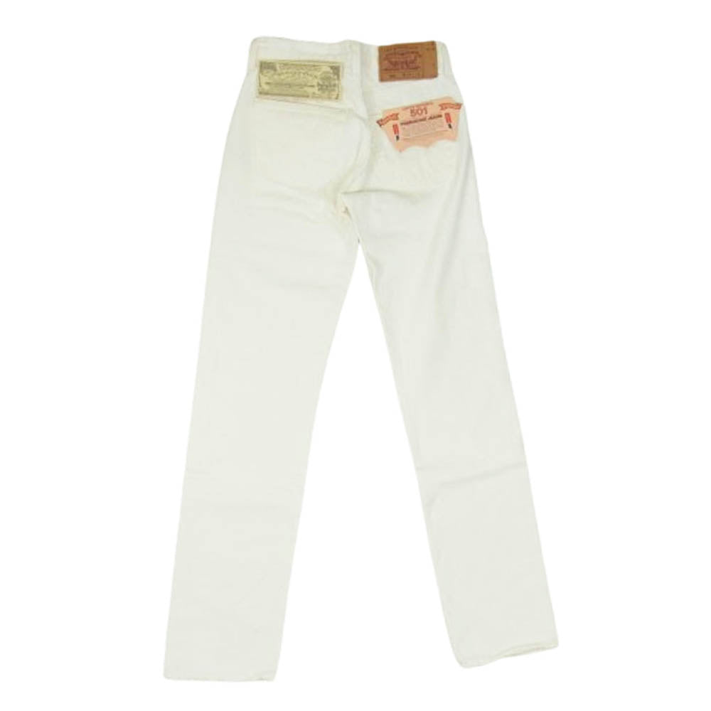 Levi's リーバイス 501-1260 90s 00s USA製 ボタン裏刻印553 ホワイトオーク工場 501 ホワイトデニム パンツ ホワイト系 28【新古品】【未使用】【中古】