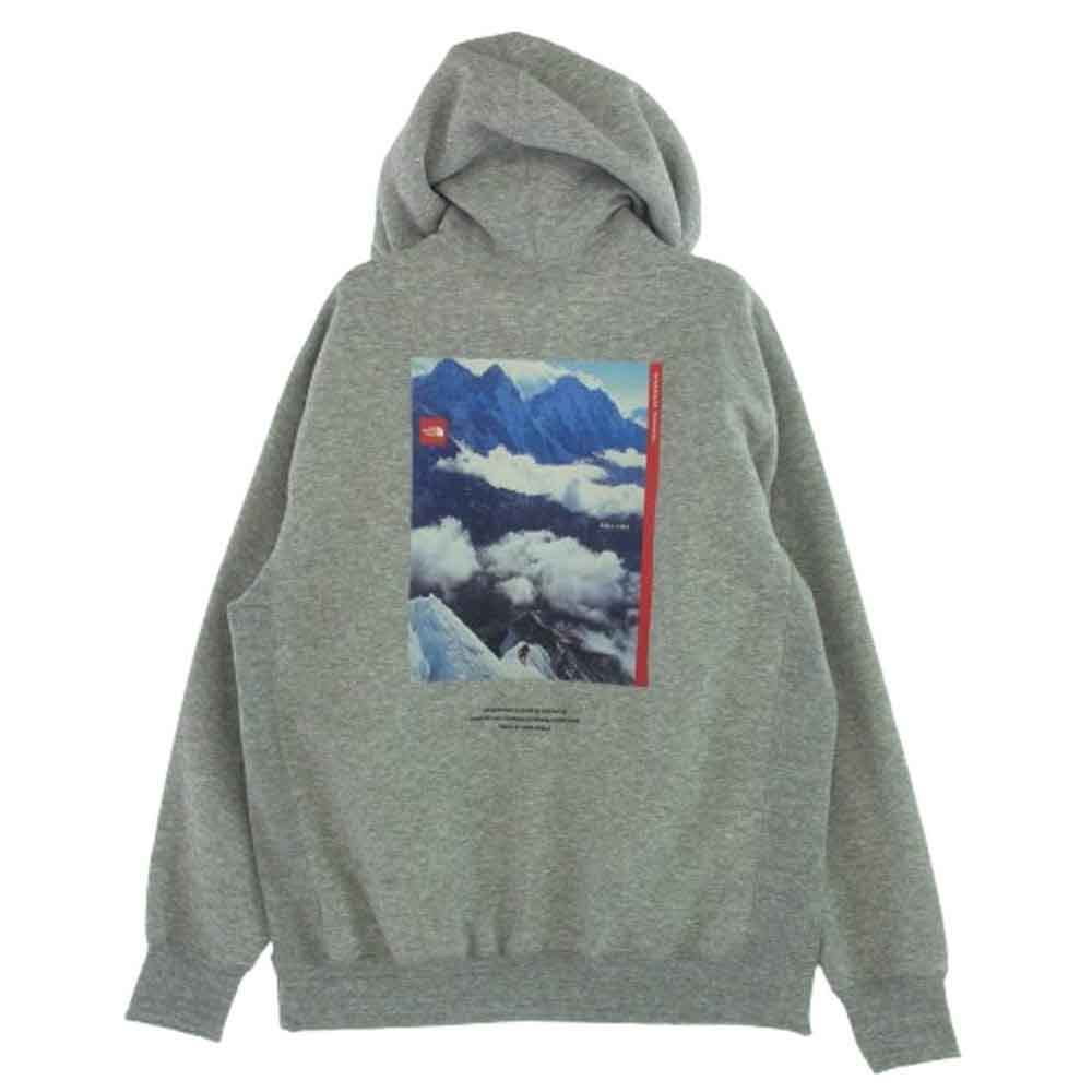 THE NORTH FACE ノースフェイス NT62234 30th Nuptse Sweat Hoodie ヌプシスウェットフーディ パーカー グレー系 L【新古品】【未使用】【中古】