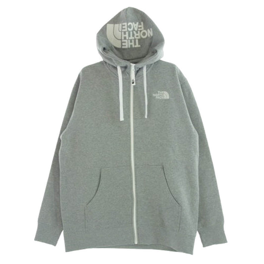 THE NORTH FACE ノースフェイス NT12442 Rearview Full Zip Hoodie リアビューフルジップフーディ パーカー 8月9日 10:35 グレー系 XL【新古品】【未使用】【中古】