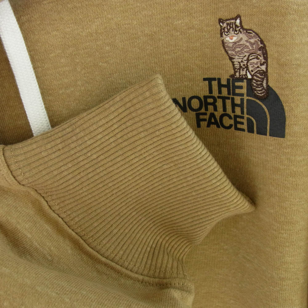 THE NORTH FACE ノースフェイス NT12535 ZOO PICKER HOODIE ズーピッカー フーディ パーカー カーキ系 M【新古品】【未使用】【中古】