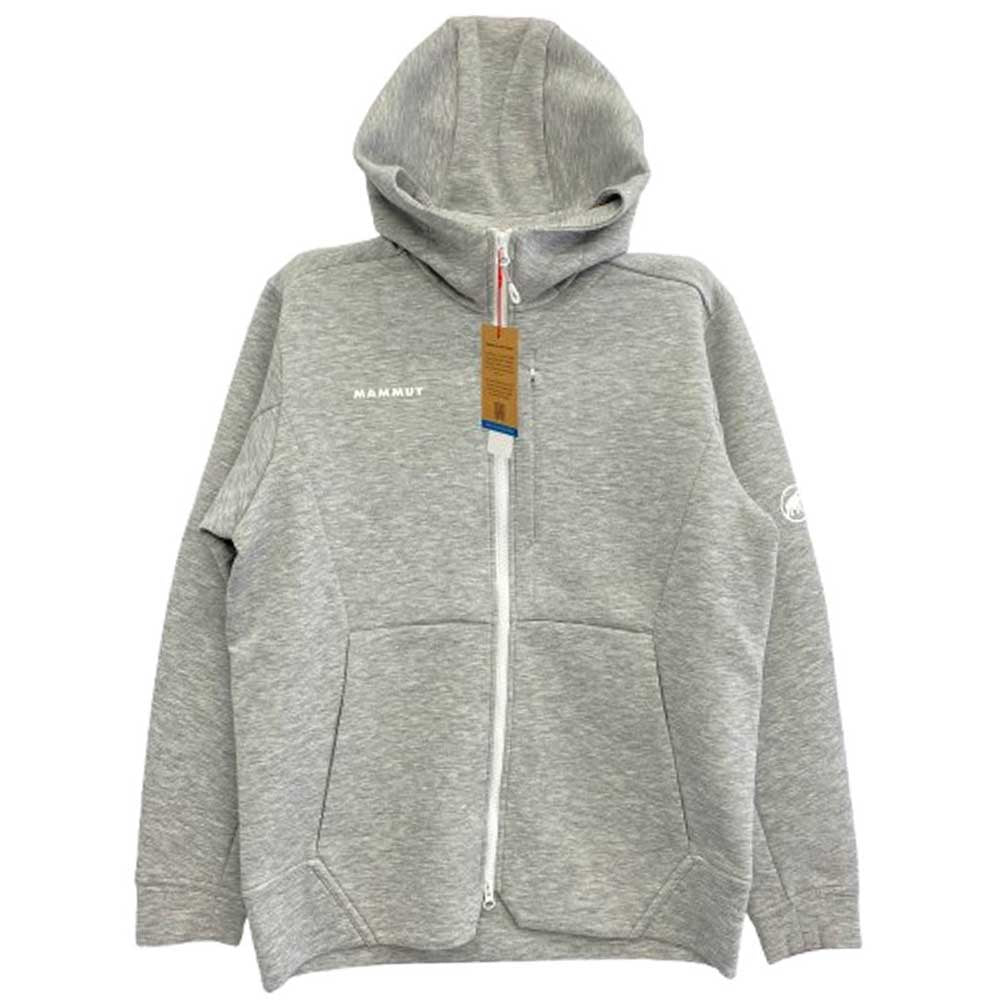 Mammut マムート 1014-04980 Dyno 2.0 ML Hooded Jacket AF ダイノ 2.0 ミッドレイヤー フーデット ジャケット アジアンフィット グレー系 L EURO/L JAPAN/XL【新古品】【未使用】【中古】