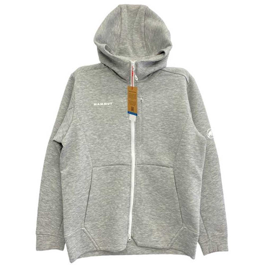 Mammut マムート 1014-04980 Dyno 2.0 ML Hooded Jacket AF ダイノ 2.0 ミッドレイヤー フーデット ジャケット アジアンフィット グレー系 L EURO/L JAPAN/XL【新古品】【未使用】【中古】
