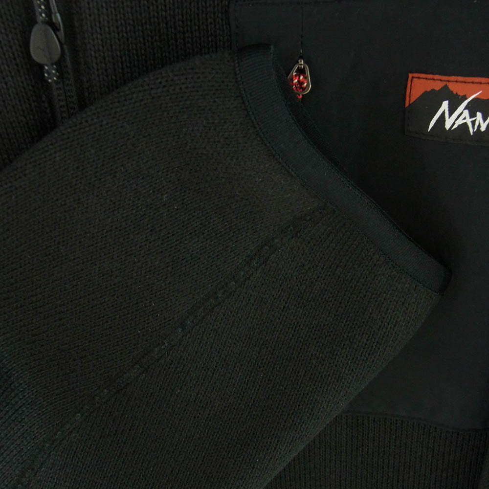 NANGA ナンガ NW2241-1D509 POLARTEC FLEECE ZIP BLOUSON ポーラーテック フリース ジャケット ブラック系 XL【新古品】【未使用】【中古】