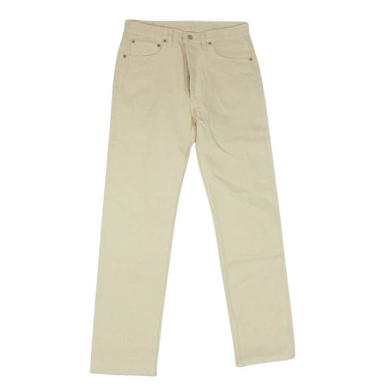 Levi's リーバイス 501-0651 90s 93年 USA製 サンアンジェロ工場 501 カラーデニム パンツ 生成 オフホワイト系 33【極上美品】【中古】