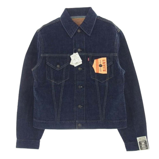 Levi's リーバイス 71557-02VW 90s 96年製 復刻 557 BIGE デニム ジャケット インディゴブルー系 40【新古品】【未使用】【中古】