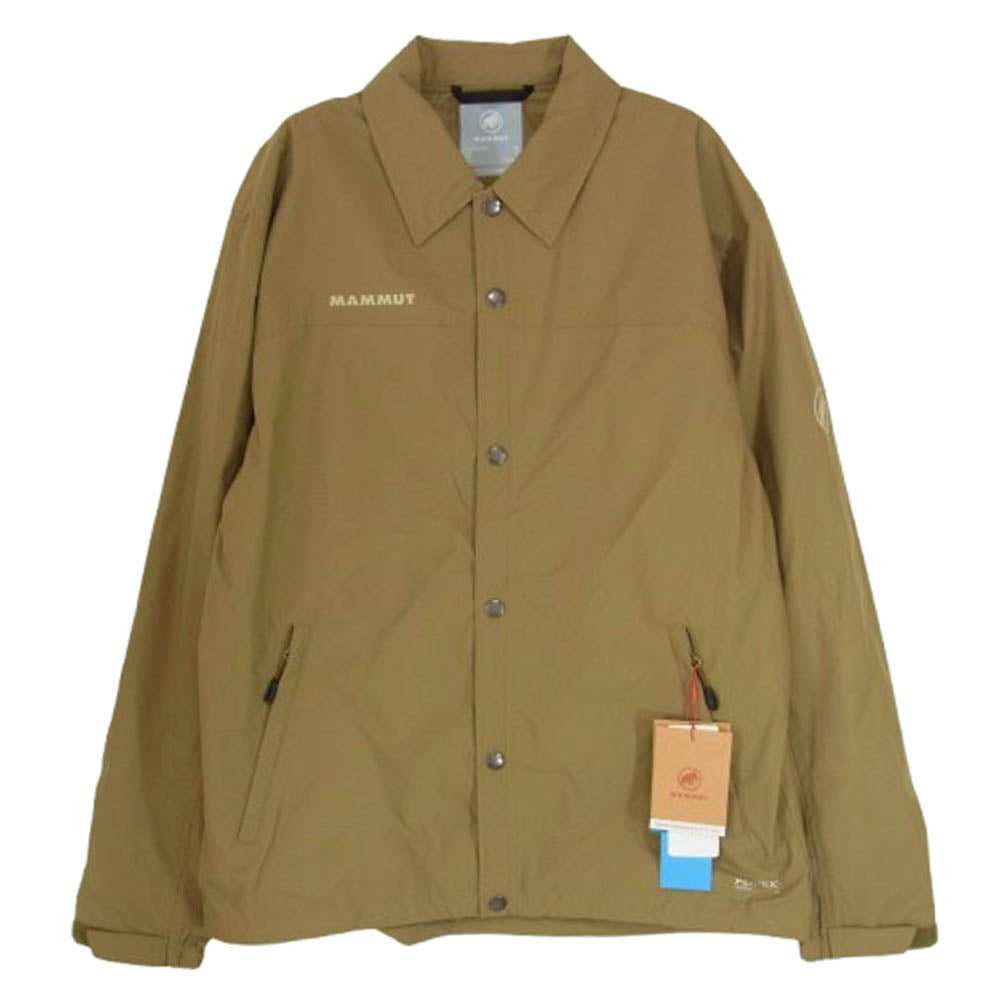 Mammut マムート 1012-00760 Utility Coach Jacket AF ユーティリティ コーチジャケット アジアンフィット ブラウン系 L【新古品】【未使用】【中古】