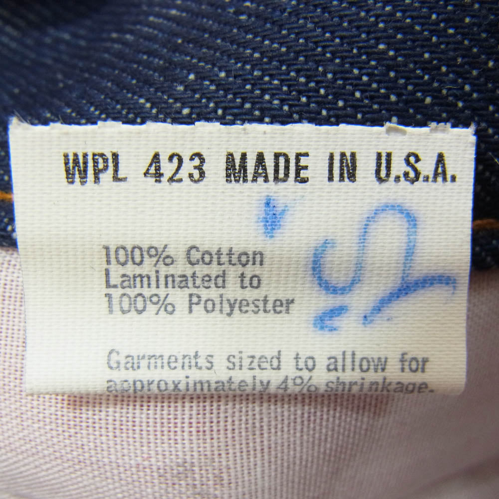 Levi's リーバイス 80s USA製 39103 2517 冬季オリンピックモデル ライナー付き デニム パンツ インディゴブルー系 30【極上美品】【中古】