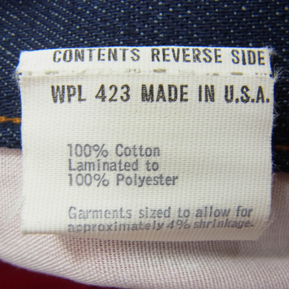 Levi's リーバイス 80s USA製 39103 2517 冬季オリンピックモデル ライナー付き デニム パンツ インディゴブルー系 31【極上美品】【中古】