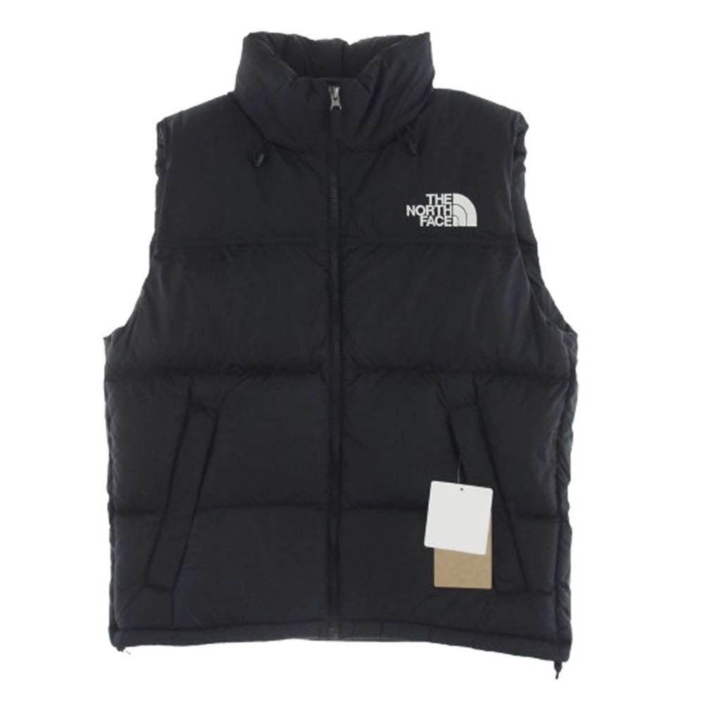 THE NORTH FACE ノースフェイス ND92338 NUPTSE VEST ヌプシ ベスト ダウンベスト ブラック系 M【新古品】【未使用】【中古】