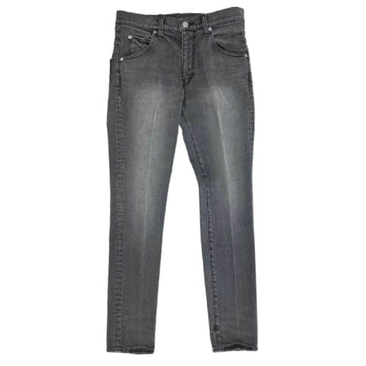 1piu1uguale3 ウノピュウノウグァーレトレ MRP476 CTU218 TAPERED CENTER PRESS テーパード センタープレス デニムパンツ ジーンズ グレー系 III【中古】