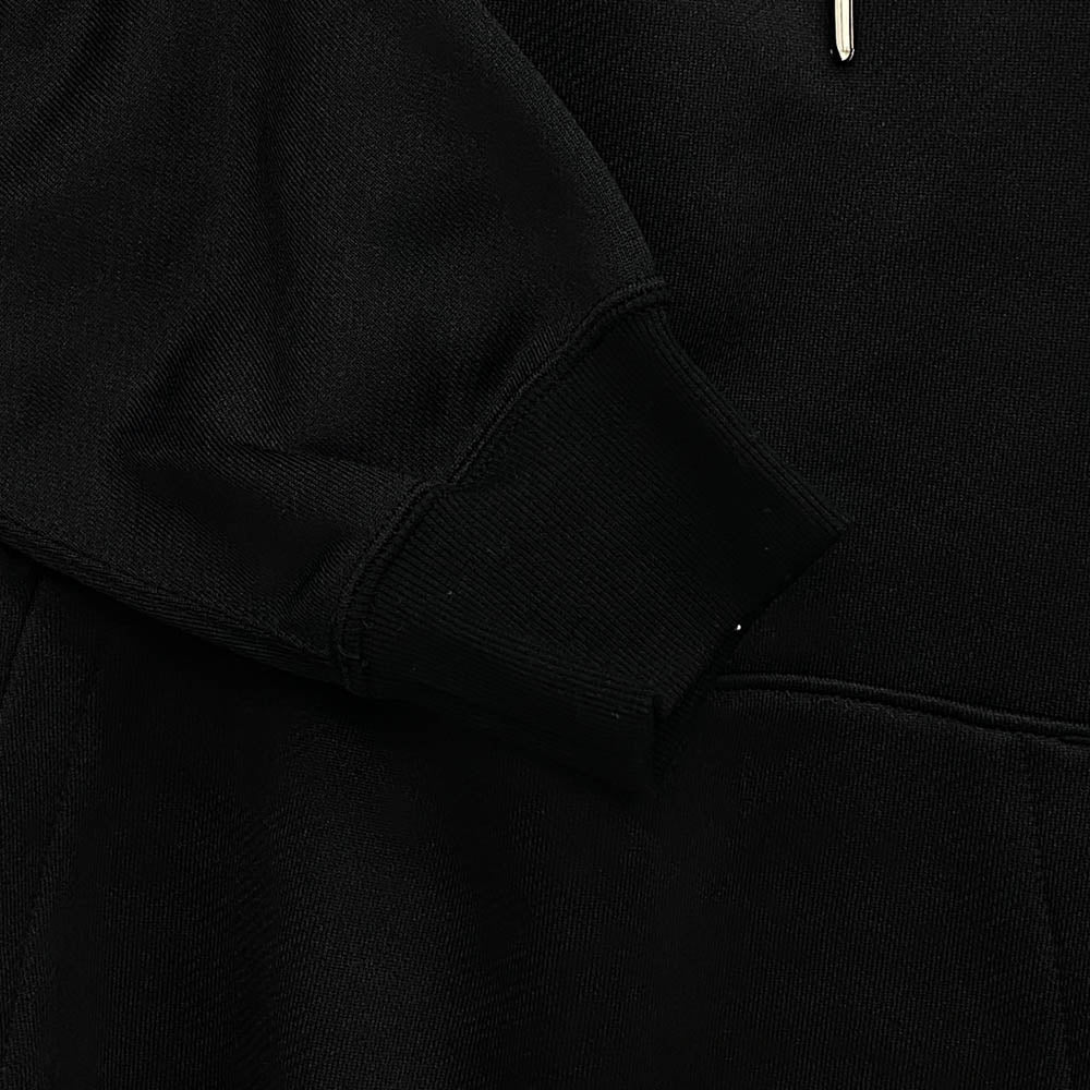 1piu1uguale3 ウノピュウノウグァーレトレ MRB566 CTP094 lucien pellat-finet BACK LEAF PULLOVER PARKA ルシアンペラフィネ バックリーフ プルオーバ― パーカー ブラック系 4【中古】