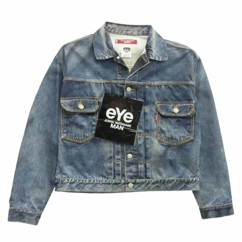 JUNYA WATANABE COMME des GARCONS MAN ジュンヤワタナベコムデギャルソンマン 25SS WO-J910-100 BerBerJin Levi's ベルベルジン リーバイス 507XX 2nd Gジャン デニム ジャケット インディゴブルー系 M【新古品】【未使用】【中古】