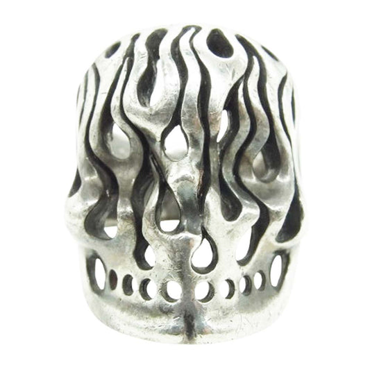 Gucho ガッチョ ギャランティカード付属 Pyromaniac Ring Ver.D.I.B パイロマニアック リング シルバー系 25.5号【中古】