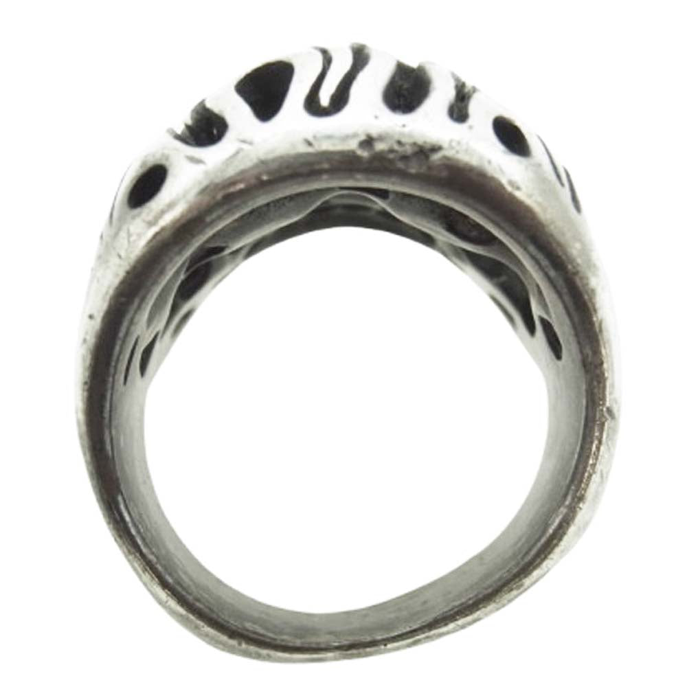 Gucho ガッチョ ギャランティカード付属 Pyromaniac Ring Ver.D.I.B パイロマニアック リング シルバー系 25.5号【中古】