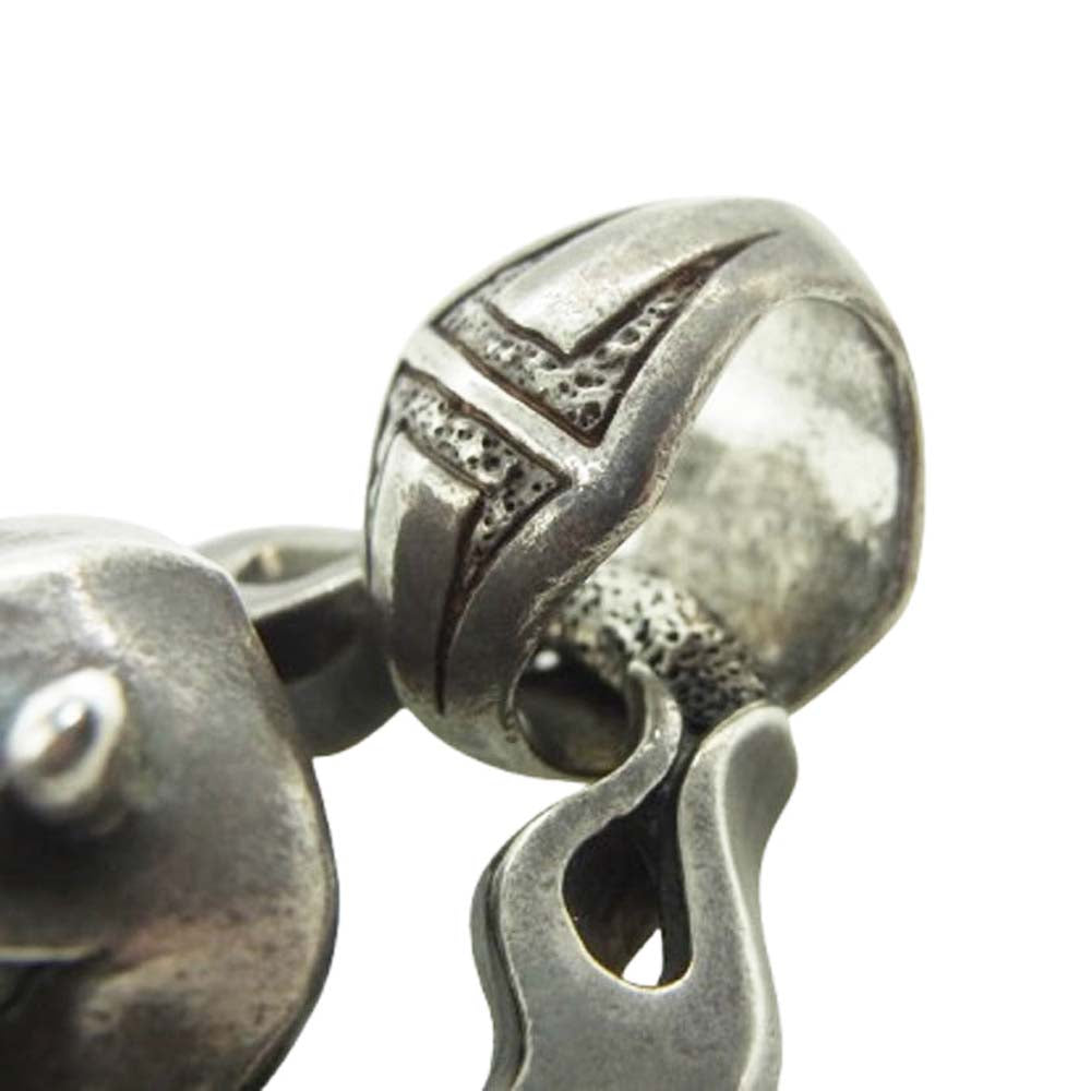 Gucho ガッチョ SP＆2.5D PISTON ART PENDANT ピストン アート キーパー ペンダントトップ シルバー系【中古】