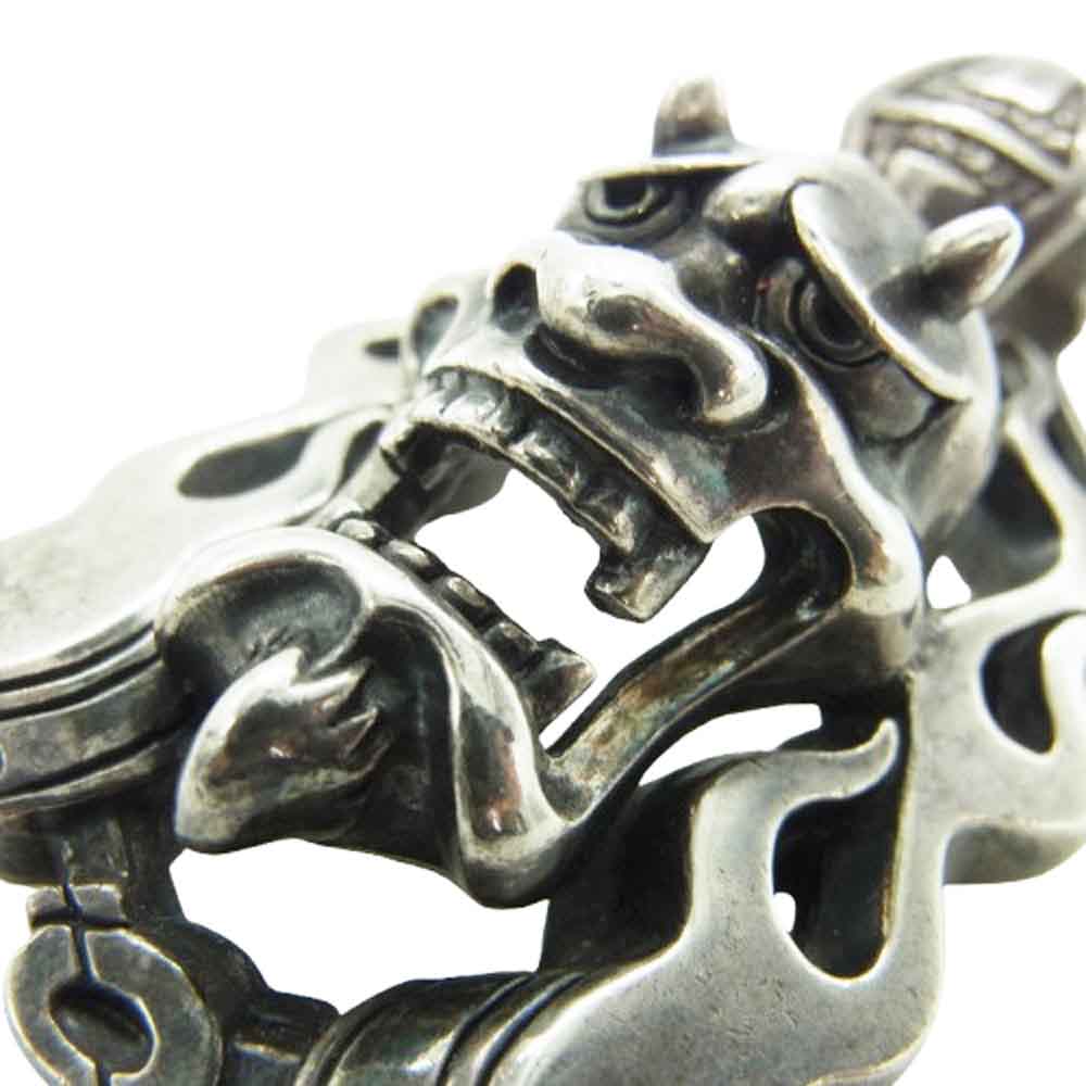 Gucho ガッチョ SP＆2.5D PISTON ART PENDANT ピストン アート キーパー ペンダントトップ シルバー系【中古】