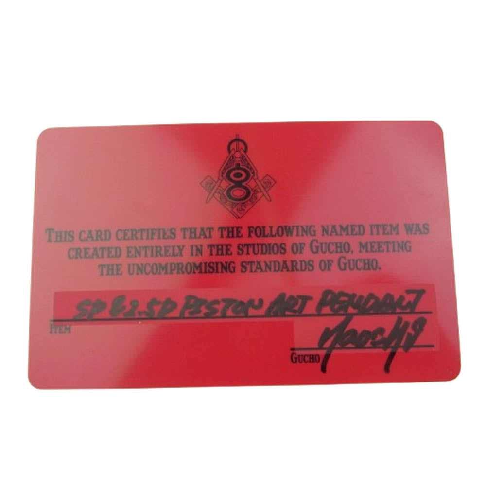 Gucho ガッチョ SP＆2.5D PISTON ART PENDANT ピストン アート キーパー ペンダントトップ シルバー系【中古】