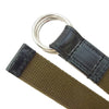 WHITE HOUSE COX ホワイトハウスコックス D-ring Webbing Belt Dリング ウェビングベルト カーキ系【中古】