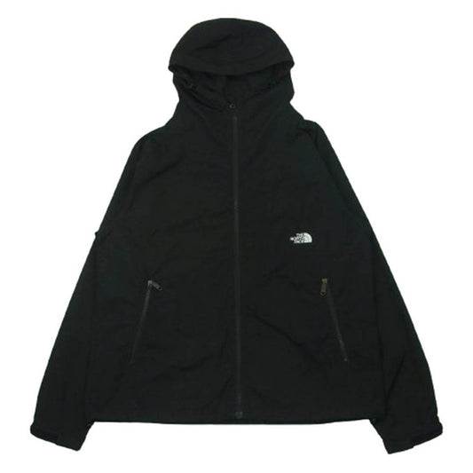 THE NORTH FACE ノースフェイス NP72230 COMPACT JACKET コンパクト ナイロン ジャケット 中国製 ブラック系 L【中古】