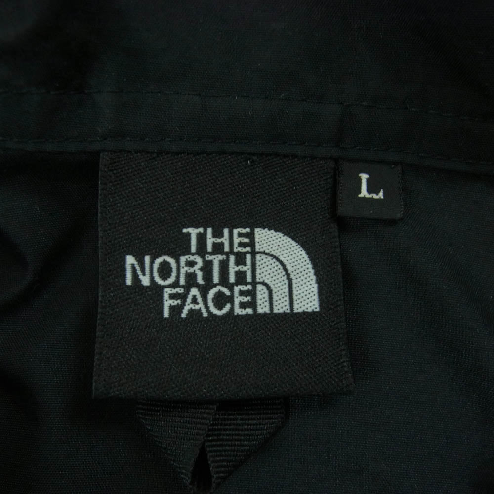 THE NORTH FACE ノースフェイス NP72230 COMPACT JACKET コンパクト ナイロン ジャケット 中国製 ブラック系 L【中古】