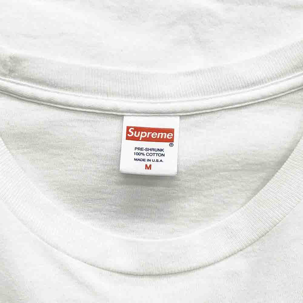 Supreme シュプリーム 17SS sade tee シャーデー プリント Ｔシャツ 半袖カットソー ホワイト系 M【中古】