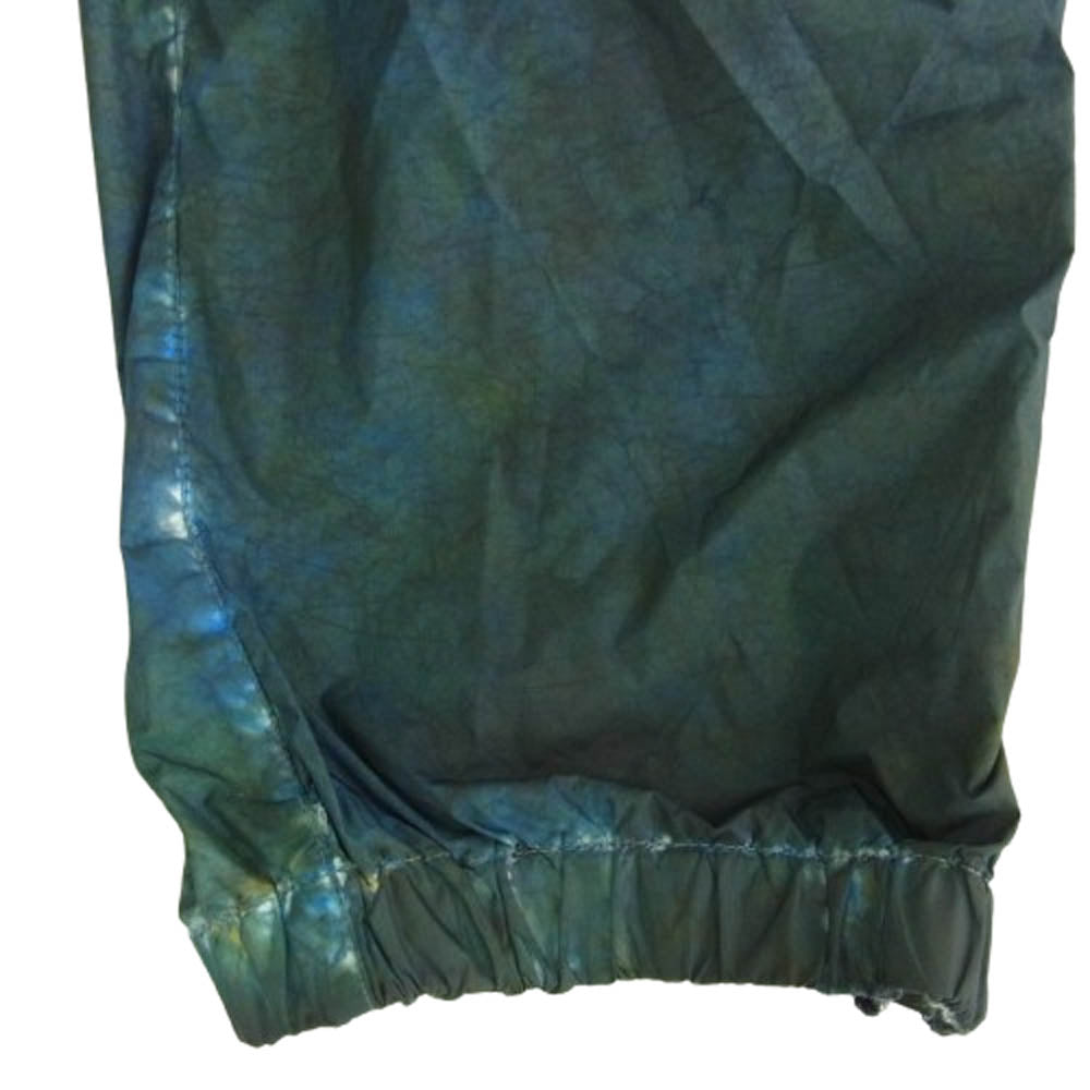 Supreme シュプリーム 20AW 7325301S3 × STONE ISLAND ストーンアイランド Painted Camo Nylon Cargo Pant ペイントデザイン カーゴパンツ カーキ系 ブルー系 S【中古】