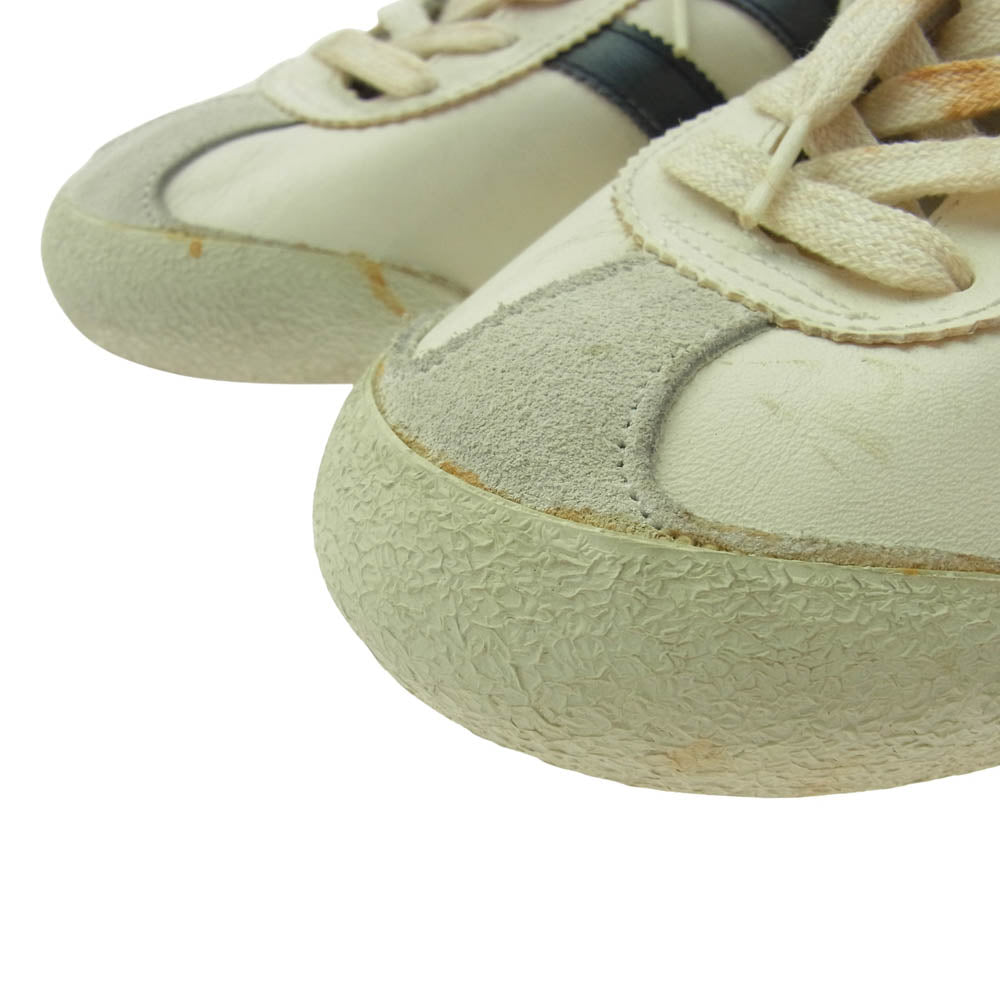 adidas アディダス 【観賞用】BERLIN 90s ヴィンテージ 日本製 ベルリン ローカット ブラック系 オフホワイト系 25.5cm【中古】