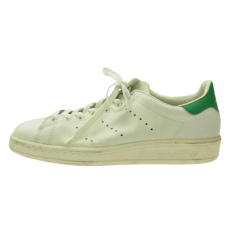 adidas アディダス AF1028 【観賞用】フランス製 80s STAN SMITH VINTAGE スタンスミス ヴィンテージ ローカット ホワイト系 25.5cm【中古】
