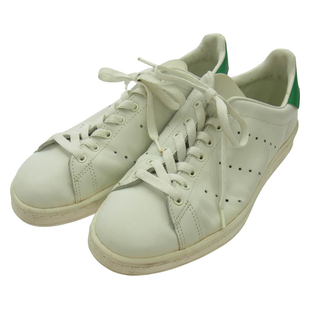 adidas アディダス AF1028 【観賞用】フランス製 80s STAN SMITH VINTAGE スタンスミス ヴィンテージ ローカット ホワイト系 25.5cm【中古】