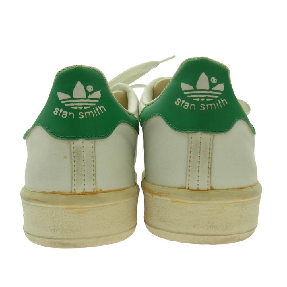 adidas アディダス AF1028 【観賞用】フランス製 80s STAN SMITH VINTAGE スタンスミス ヴィンテージ ローカット ホワイト系 25.5cm【中古】