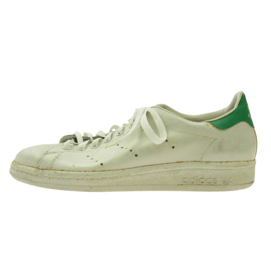 adidas アディダス AF1028 【観賞用】フランス製 80s STAN SMITH VINTAGE スタンスミス ヴィンテージ ローカット ホワイト系 25.5cm【中古】